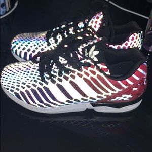 Reflective Adidas Sneakers